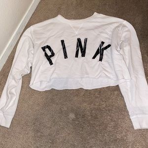 PINK crop sweater